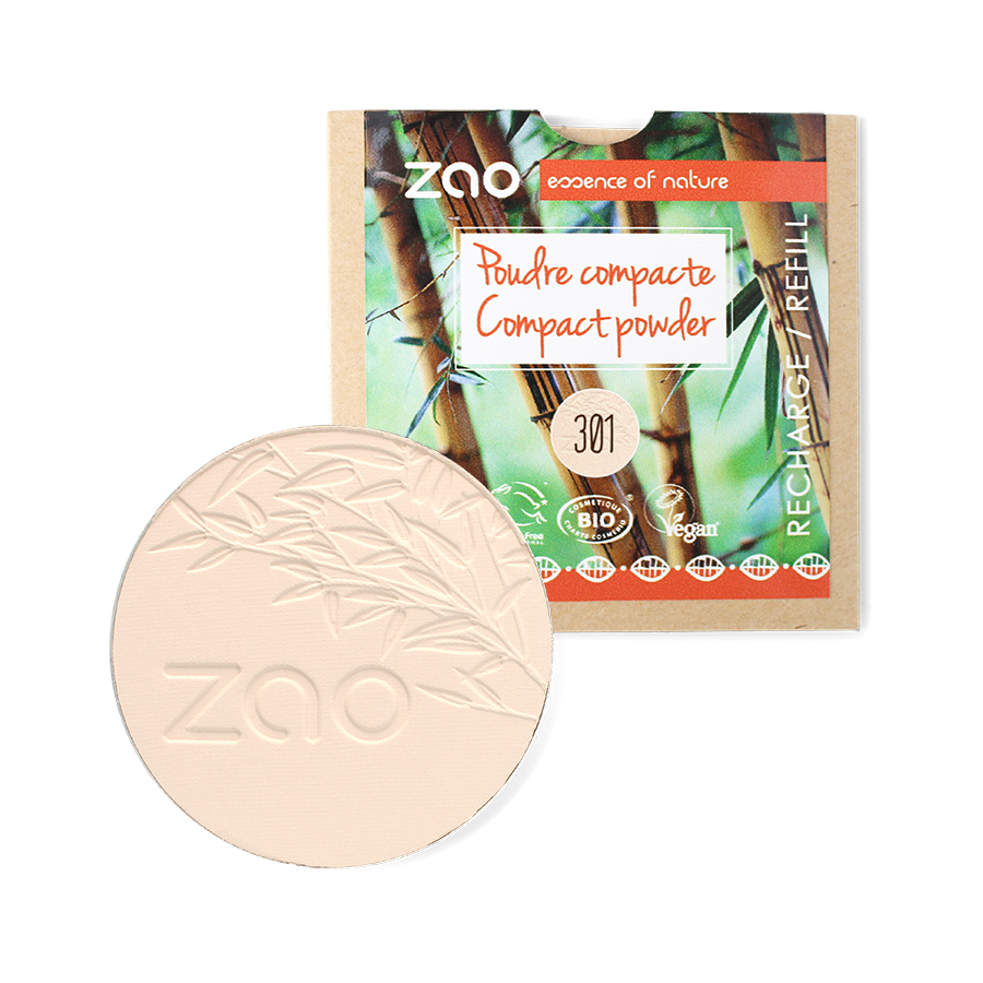 zao compact powder refill, organic makeup, zero waste makeup, plastic free makeup, sustainable makeup, natural ingredients makeup, smooth silk finish makeup