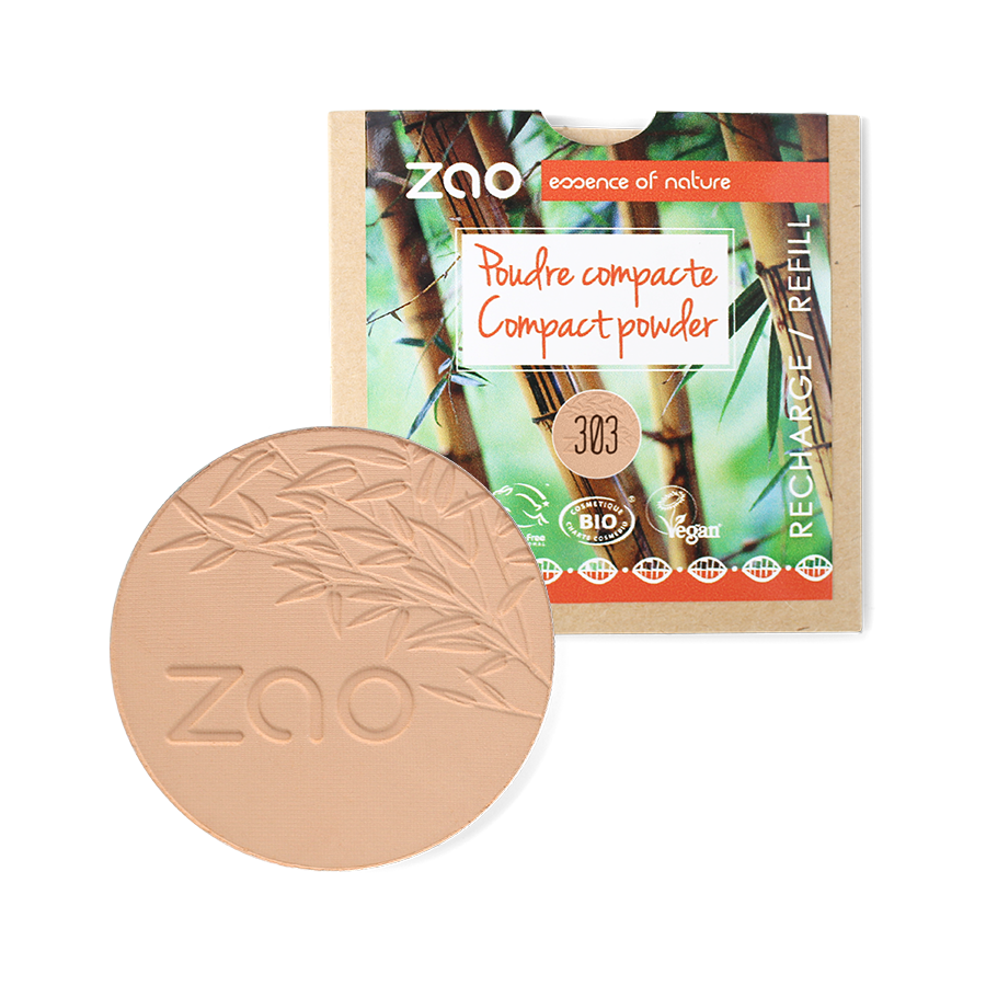 zao compact powder refill, organic makeup, zero waste makeup, plastic free makeup, sustainable makeup, natural ingredients makeup, smooth silk finish makeup  Edit alt text, eco kindly beauty makeup