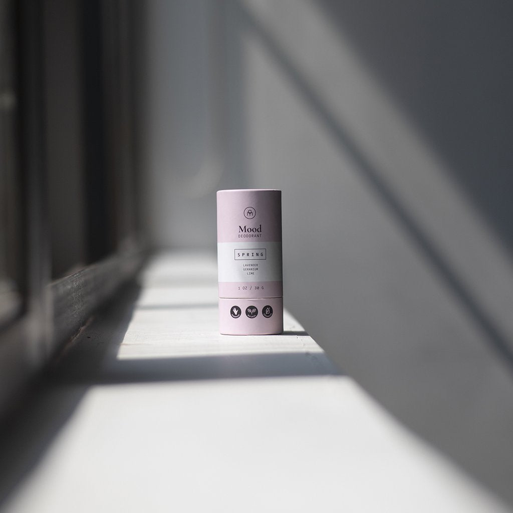SPRING - Natural deodorant Coconut oil - plastic free - Eco Kindly