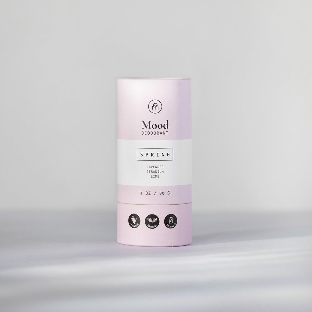 SPRING - Natural deodorant Coconut oil - plastic free - Eco Kindly