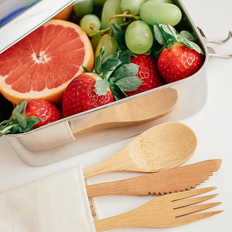 Reusable Bamboo Cutlery Set - Eco Kindly