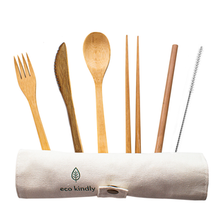 Reusable Bamboo Cutlery Set - Eco Kindly