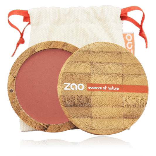 Zao Compact Blush 100% natural  - Brown Pink - 322 - Eco Kindly