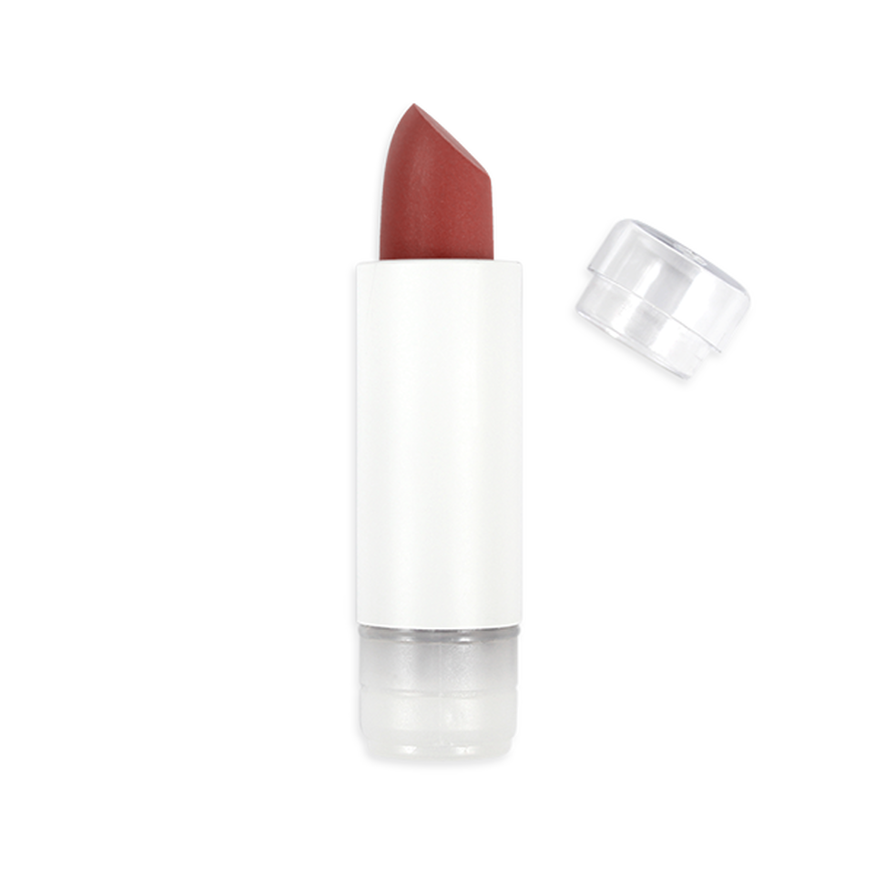 zao-refill-only-matt-dark-red-organic-lipstick- eco-kindly-refills- 