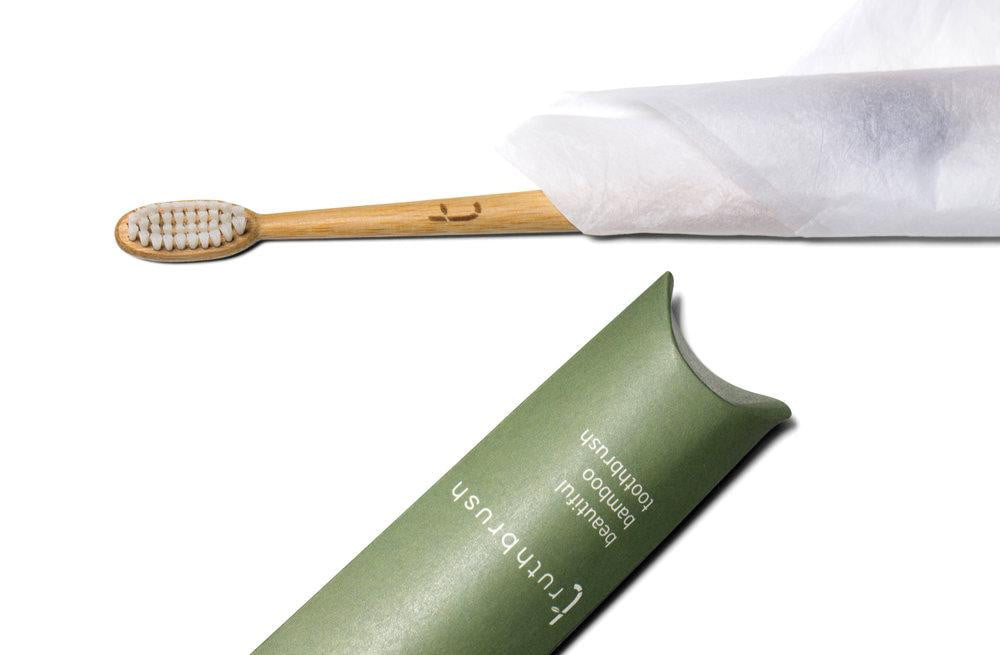 The Toothbrush (Cloud White) - Soft Bristles - Plant Based Bristles - Eco Kindly