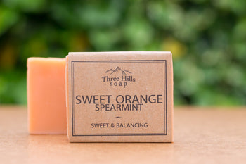 Sweet Orange Spearmint Soap Bar 100% Natural –  a relaxing face and body soap - Eco Kindly