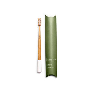 The Toothbrush (Cloud White) - Soft Bristles - Plant Based Bristles - Eco Kindly
